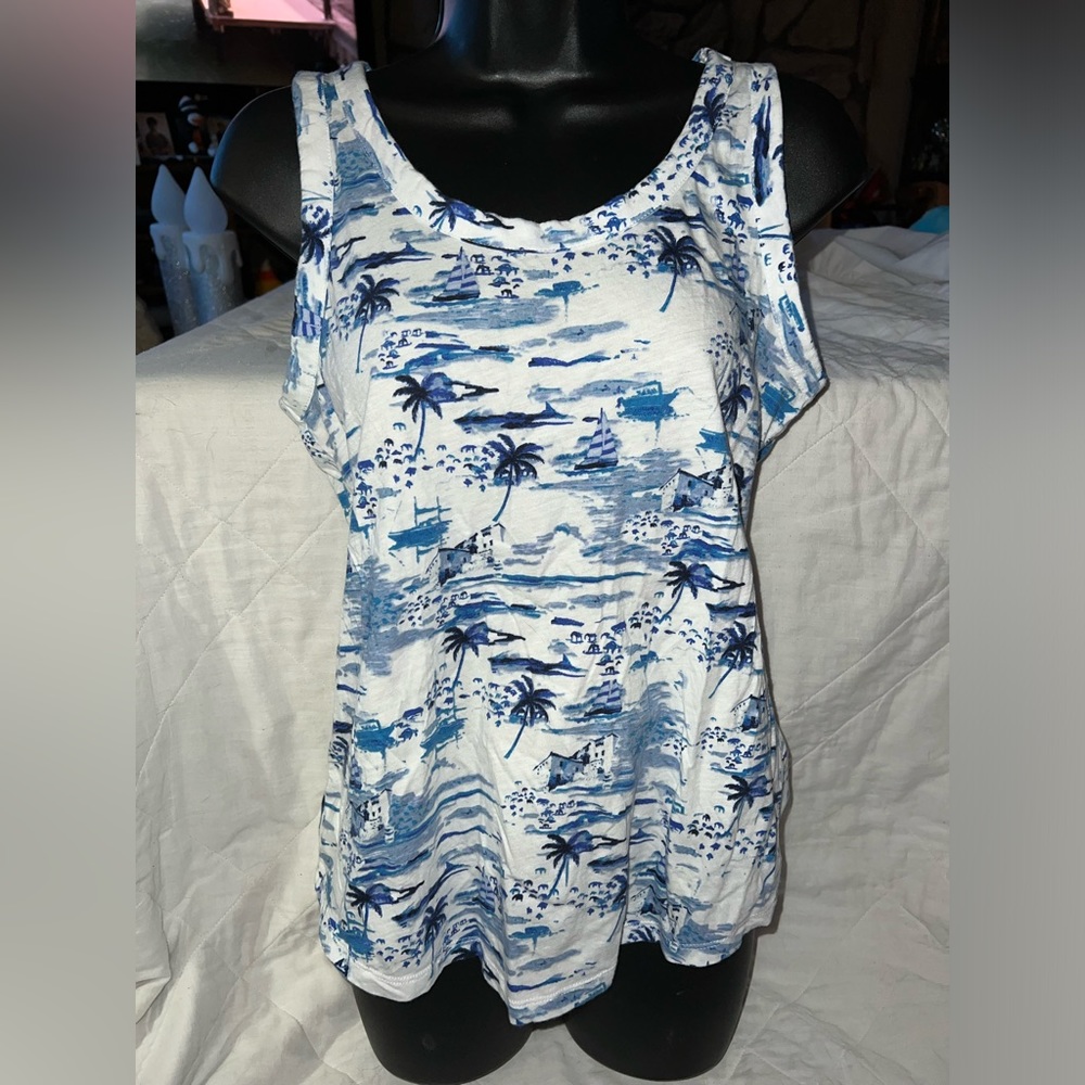 Loft Outlet Tropical Tank Top